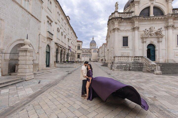 Dubrovnik: Vestido voador privado Photoshoot Experience