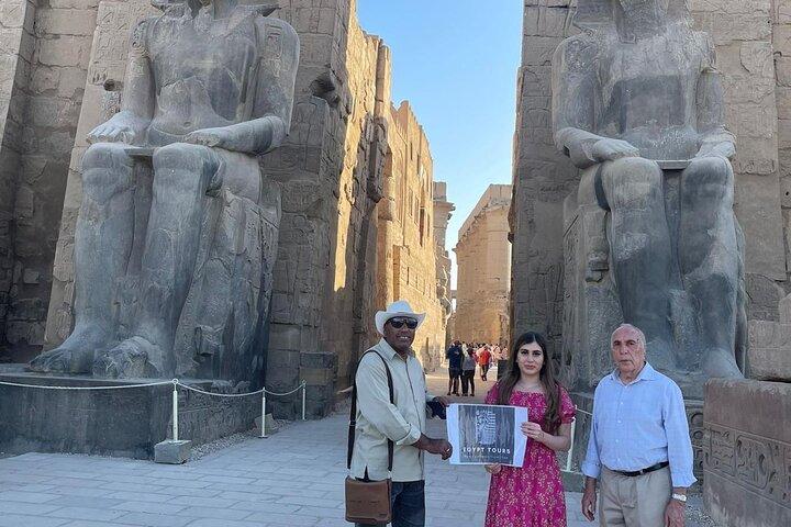 Luxor privétour van een hele dag: ontdek de Oost- en Westelijke Jordaanoever