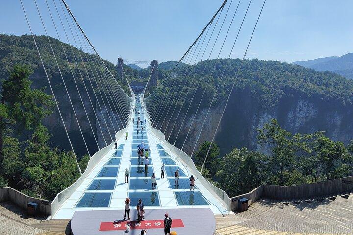 Tour privato di Zhangjiajie di 2 giorni con Glass Bridge, Avatar Hill e Tianmen Mountain