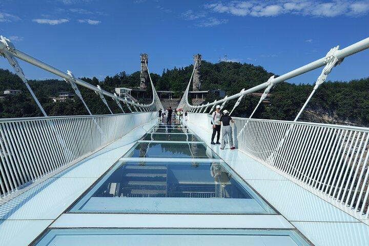 Zhangjiajie Grand Canyon mit Glasbrücke und privater Tagestour zum Baofeng See