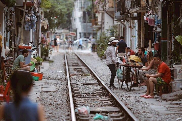 Stadswandeling door Hanoi Ontdek verborgen juweeltjes en Train Street
