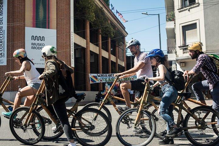 Tour ciclistico guidato di un'intera giornata a Buenos Aires