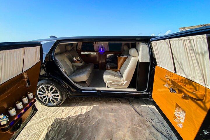 CUN空港からプラヤ ムヘレスまでのデラックス GMC リムジン