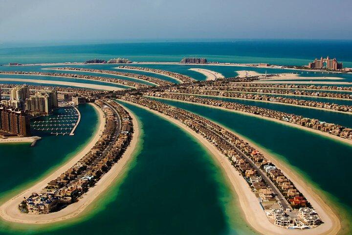 A vista em The Palm Jumeirah