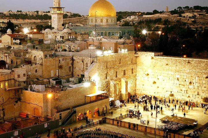 Tel Aviv flygplats privat transfer till Jerusalem