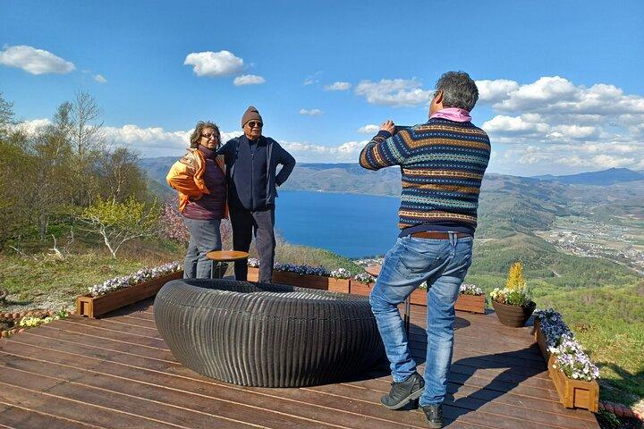 Lago Toya e Noboribatsu Hell Valley Private Day Trip