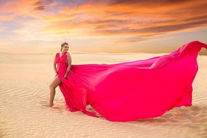 フライングドレス写真撮影ドバイ ソロ、カップル、グループセッション