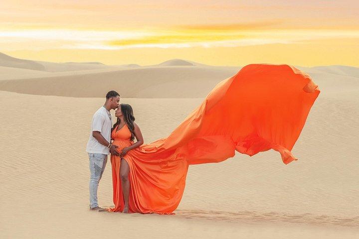 フライングドレス写真撮影ドバイ ソロ、カップル、グループセッション