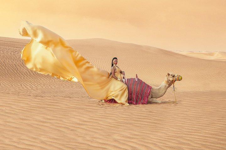 フライングドレス写真撮影ドバイ ソロ、カップル、グループセッション
