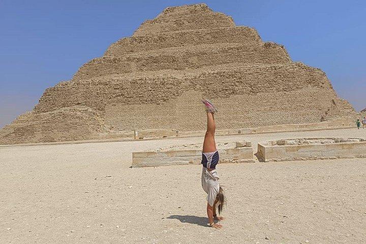 From Cairo Private Tour to Giza Pyramids, Sphinx, Saqqara