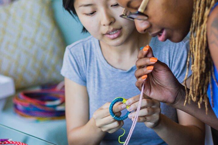 African Fabric Jewellery Making Workshop in Cape Town