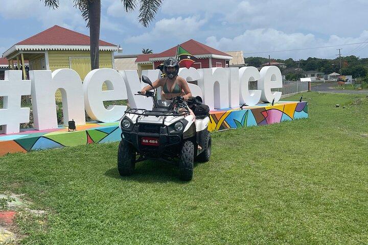 ATV-udflugt gennem strandene og bjergene i Nevis