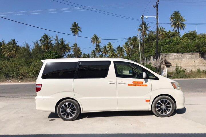 Transfert privé de l'aéroport Abeid Amani Karume à Zanzibar