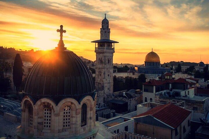 Tel Aviv flygplats privat transfer till Jerusalem