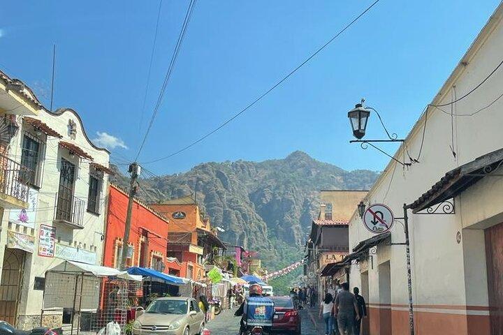 Vervoer naar de stad Tepoztlán naast Mexico-Stad