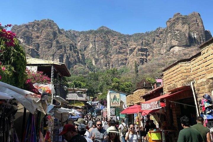 Vervoer naar de stad Tepoztlán naast Mexico-Stad