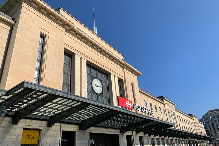 ジュネーブ コルナヴァン駅 CFF からホテルまでの専用送迎