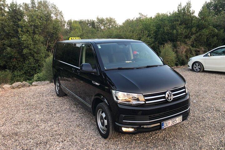 Privétransfer- en taxiservice van Dubrovnik