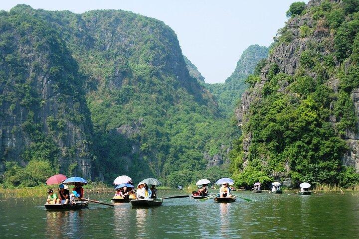 From Hanoi to Ninh Binh Day Tour Highlights: Lunch, Boat & Bike