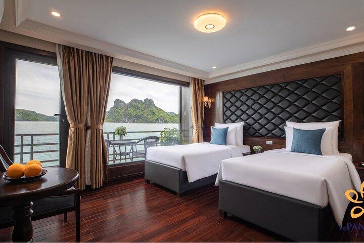 Halong Pandora 5 Estrellas Crucero 2D1N-Todo Incluido, cueva, traslado