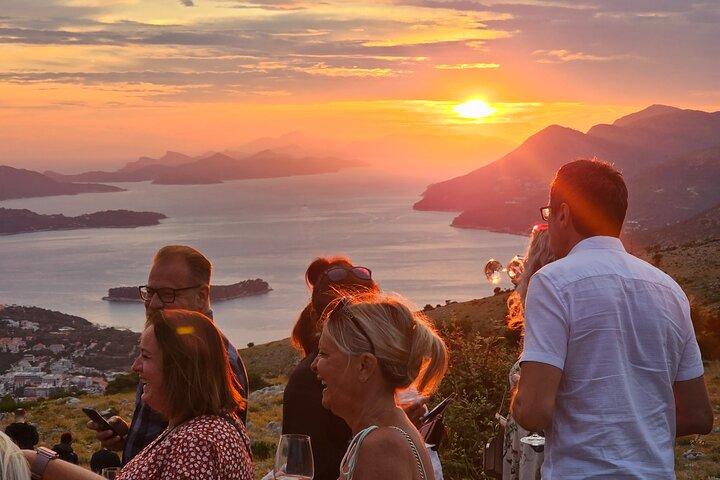 Dubrovnik Private Sunset Tour: Mt Srd & Wine Tasting