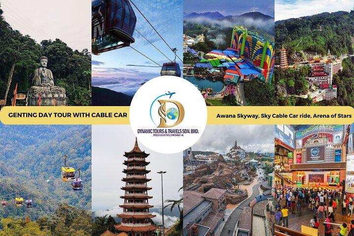 Excursion d'une journée à Genting Highland au départ de Kuala Lumpur avec téléphérique