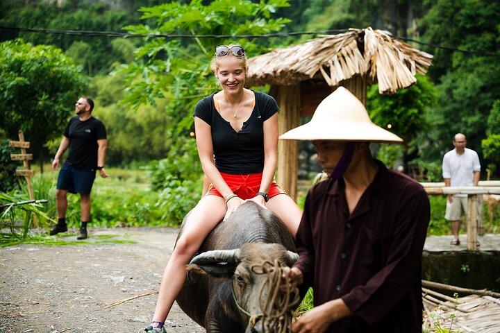 Ninh Binh ekogruppstur - Buffelridning, risplantering, fiske