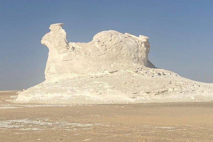 カイロ発、ユニークな白砂漠を探索する 2 日間