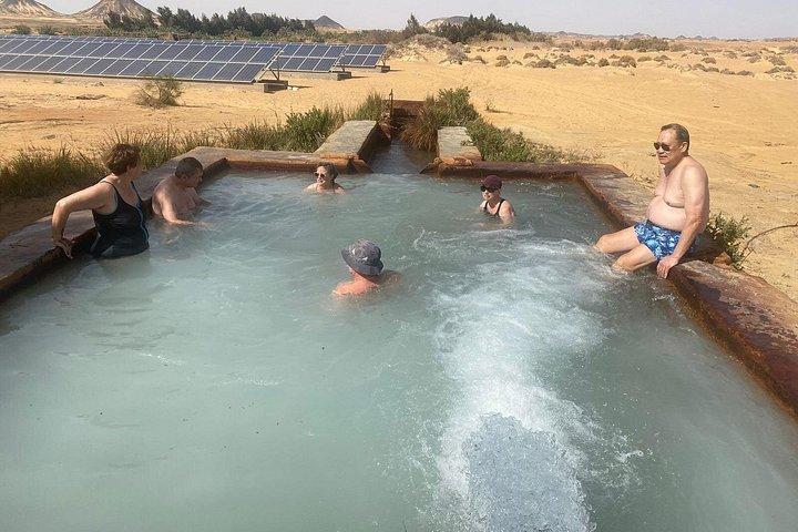 カイロ発、ユニークな白砂漠を探索する 2 日間
