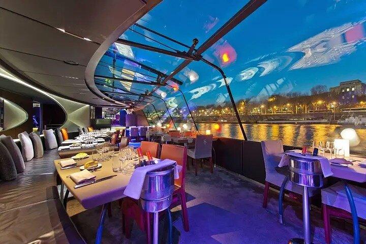 Menu Dinner Paris Night Cruise Bateaux Parisien
