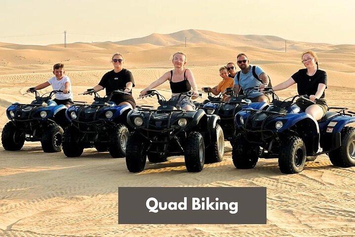 Abu Dhabi Desert Safari With BBQ Dinner & Live Shows