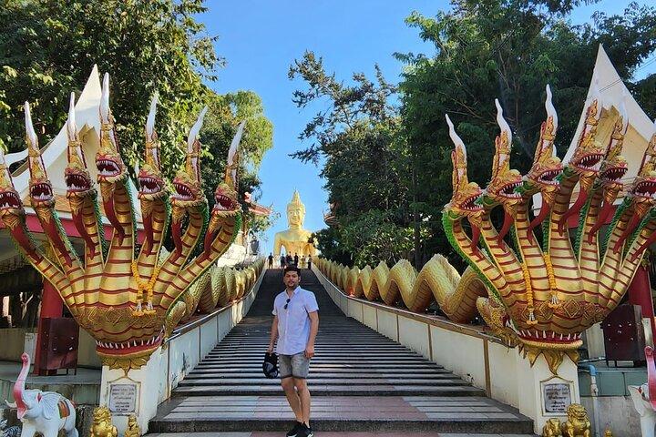 Tour privado de Banguecoque a Pattaya: Mercado flutuante e pontos turísticos costeiros