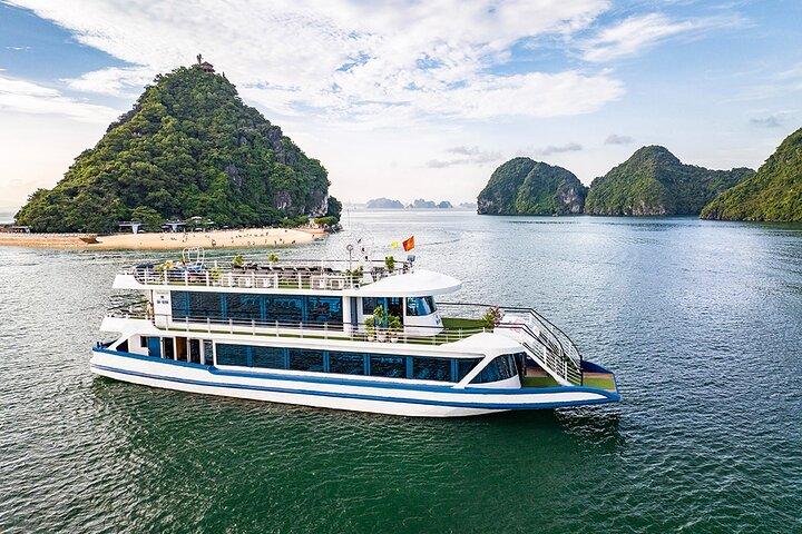 Hercules Cruise luksusdagstur i Halong Bay fra Hanoi