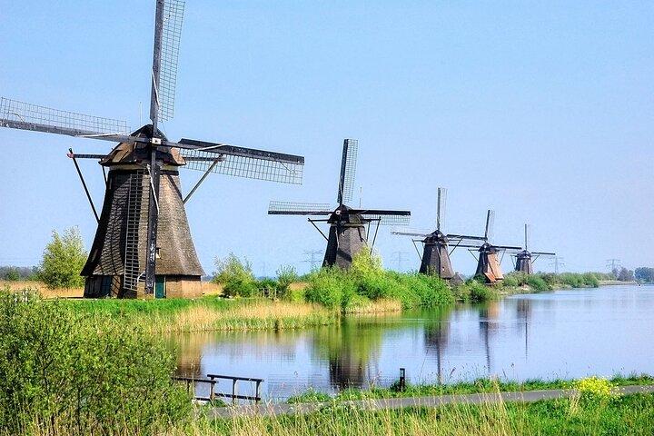 Kinderdijk Windmühlen und Delft Kleingruppentour ab Amsterdam
