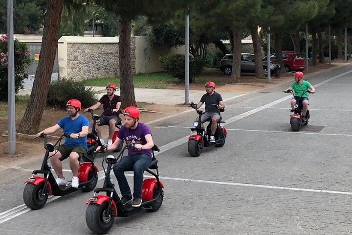 Athens Acropolis Officielle E-Scooter Guided Tour Fedt E-Bike