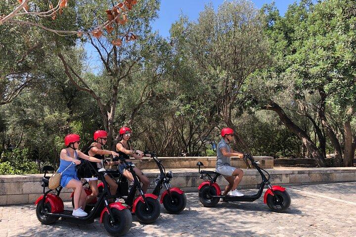 Athens Acropolis Officielle E-Scooter Guided Tour Fedt E-Bike
