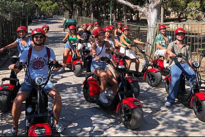 Athens Acropolis Officielle E-Scooter Guided Tour Fedt E-Bike