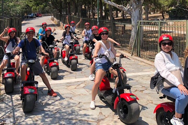 Athens Acropolis Officielle E-Scooter Guided Tour Fedt E-Bike