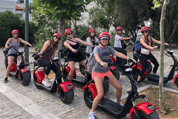 Athens Acropolis Officielle E-Scooter Guided Tour Fedt E-Bike