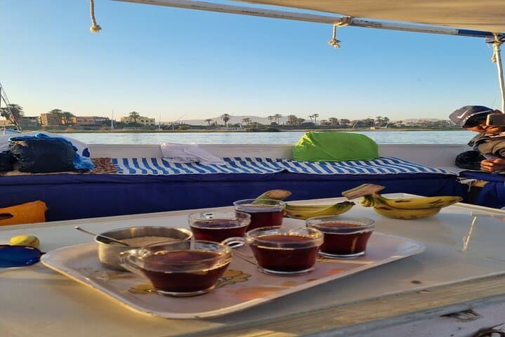 Nile Sunset Felucca Boat in Luxor