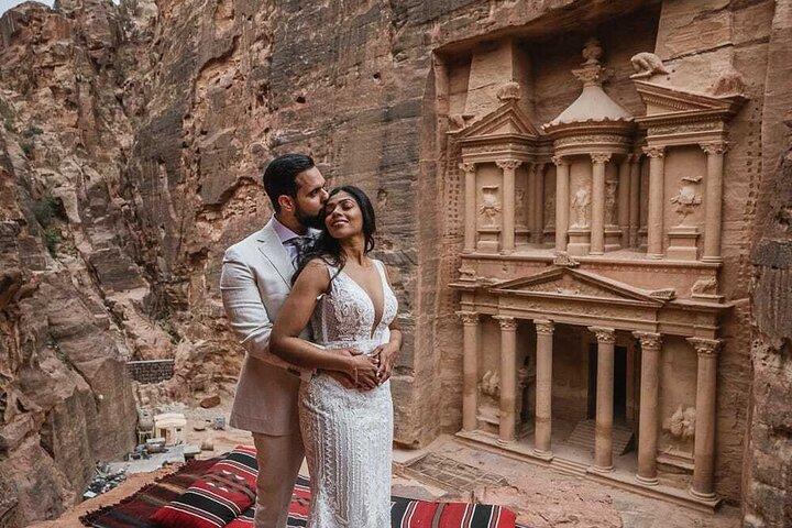 Excursão privada de 7 dias de luxo Jordan Honeymoon All Inclusive