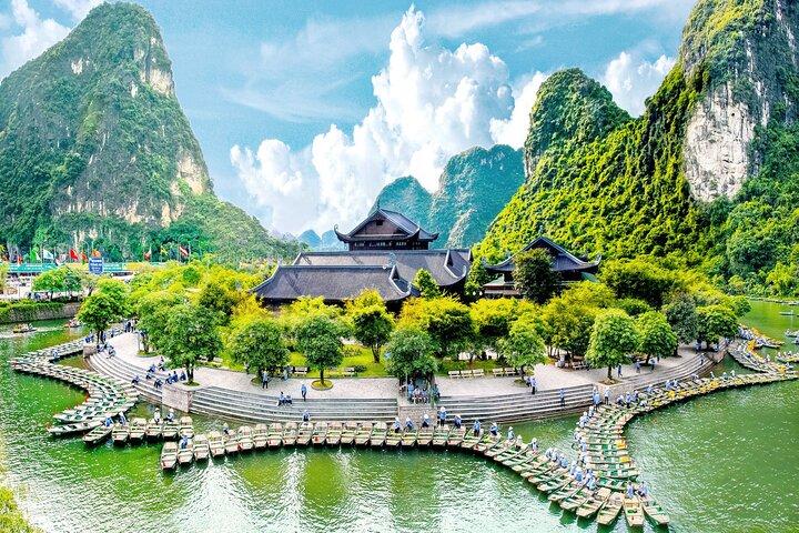 Ninh Binh volledige dagtour met Hoa Lu, Trang An en Mua-grot
