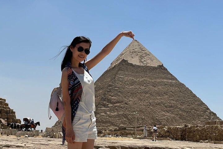 Dagstur Giza-pyramiderna, Sakkara och Memphis