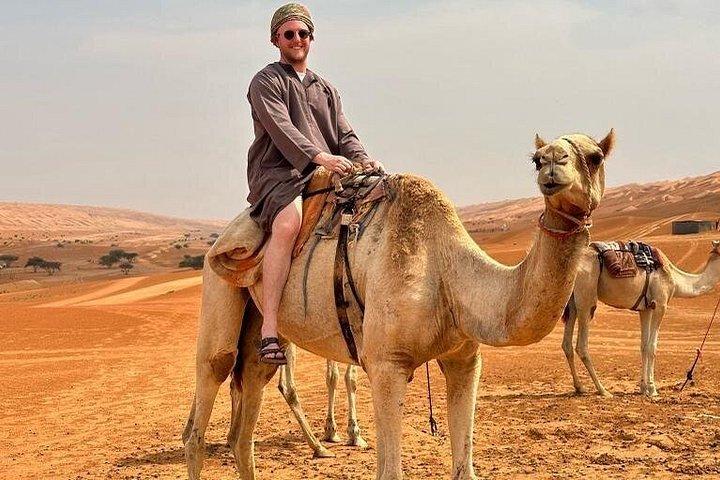 Private Full Day Wadi Bani Khalid With Watching Desert Sunset