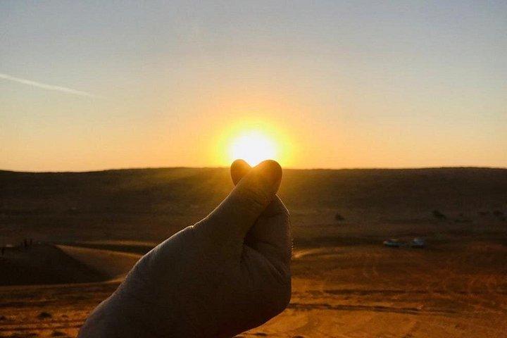 Private Full Day Wadi Bani Khalid With Watching Desert Sunset