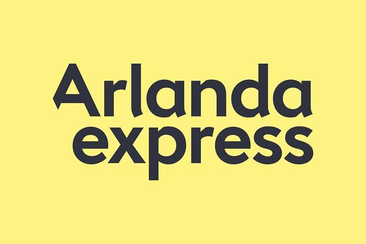 アーランダ急行列車空港とストックホルム市内送迎