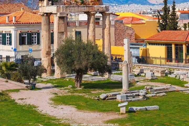 Monuments célèbres et trésors cachés d'Athènes : visite privée à pied