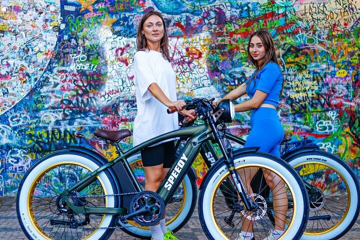 Ebike Sunset rundtur i Prag