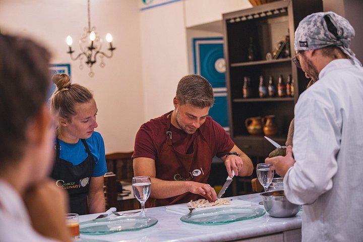 Kooklessen en tour naar de San Pedro-markt