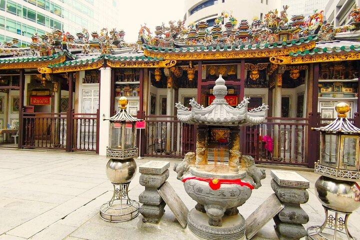 Visite à pied du quartier chinois historique de Singapour avec déjeuner